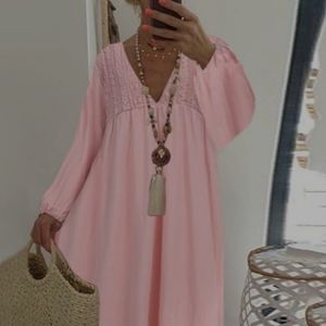 Celmia Pink Long Dress Size Medium